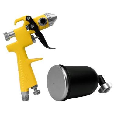 Imagem de Pistola De Pintura Aerografica K3 Mini Profissional Bico Aerógrafo 0,5