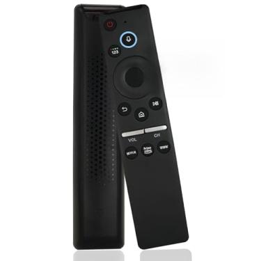 Imagem de Controle remoto de substituição de voz universal BN59-01312F para Samsung TV BN5901312F funciona para todos os Samsung QLED 4K 8K UHD HDR Smart TV