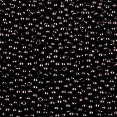 Imagem de PÉROLA DE ABS LISA Nº 03 20G PEROLA 3MM - LADEIRA BIJUTERIAS, Preto