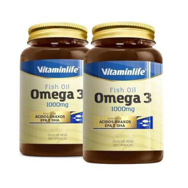 Imagem de Ômega 3 Óleo de Peixe 1000mg 90 Cápsulas Diversas Quantidades Vitamin 