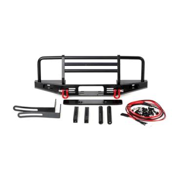 Imagem de LCX Racing 1/10th RC Crawler Car Aluminum Bull Push Bar Para-choque dianteiro para Traxxas TRX4 Axial SCX10 II III PRO Gen7 Gen8 Gen9 D90 Wraith, upgrades de acessórios de peças