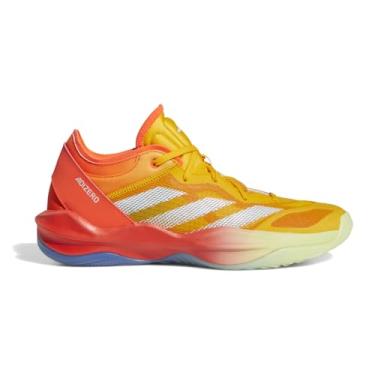 Imagem de adidas Tênis de basquete unissex adulto Adizero Select 2.0, Laranja, amarelo, 39 BR