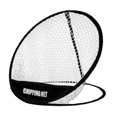 Imagem de YIJU Rede de chipping de golfe, acessórios para alvos de golfe, equipamentos para prática de swing para ambientes internos e externos, maridos e homens, Malha Grossa