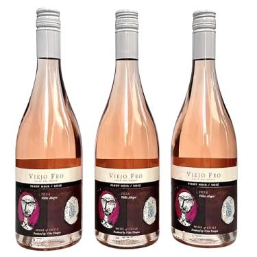 Imagem de Vinho Viejo Feo Pinot Noir Rosé | Kit Com 3 Garrafas | Oferta