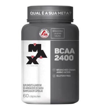 Imagem de BCAA 2400 (60 caps) - Padrão: Único - Max Titanium, 1, 60 Cápsulas, Se