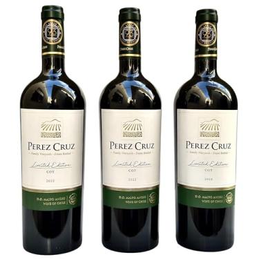 Imagem de Vinho Perez Cruz Limited Edition Cot (Malbec) | Kit Com 3 Garrafas | Oferta