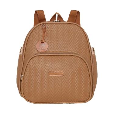 Imagem de Mochila de Maternidade Pirulitando Baby Refúgio Marrom