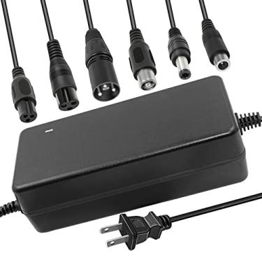 Imagem de Tnvodejo Carregador De Bateria Íons Lítio 42V 2A Com Vários Plugues Para Xiaomi M365 Es2/Es4/Es22/Es1L Conector Em Linha 36V 10S
