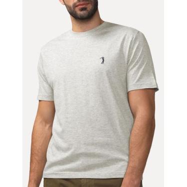 Imagem de Camiseta Aleatory Masculina Navy Icon Off-White Mescla, S/P