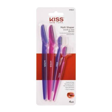Imagem de Combo de Navalhas Multiformatos Kiss New York 4 Unidades