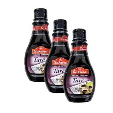 Imagem de Kit 3 Molho Tarê SAKURA 180ml cada