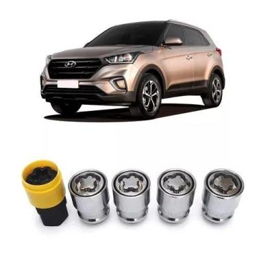 Imagem de Trava Parafuso Porca Antifurto De Rodas Creta Elantra Veloster - GUARD
