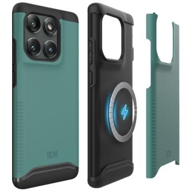 Imagem de TUDIA Capa Merge [de grau militar] projetada para Motorola Edge 2025 5G – [Testada contra quedas] Capa protetora fina resistente à prova de choque de camada dupla para capas Moto Edge 2025 (Hunter