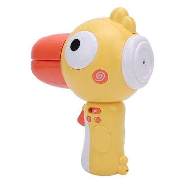 Imagem de Microfone Trocador de Voz, Formato de Pássaro de Desenho Animado, Mini Megafone Elétrico Com 3 Modos de Mudança de Voz e 3 Tipos de Efeitos Sonoros, Trocador de Voz para