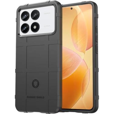 Imagem de Capa Case Xíaomi Poco F6 Pro 5G (Tela 6.67) Rugged Shield Anti Impacto (Preto)