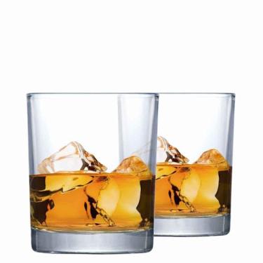 Imagem de Ruvolo, Jogo de Copo para Whisky Prestige On The Rocks, Copo de Vidro 2 pcs, 340ml