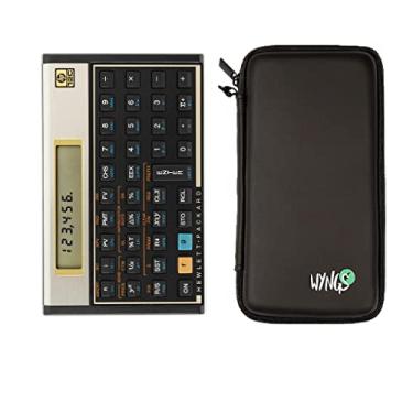 Imagem de Calculadora financeira HP 12C + capa protetora WYNGS preta