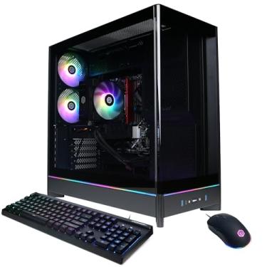 Imagem de CyberPowerPC Gamer Xtreme VR Gaming PC, Intel Core i5-14400F 2,5GHz, Arc B580 12GB, 16GB DDR5, SSD PCIe 4.0 de 2TB, Pronto para WiFi e Windows 11 Home (GXiVR8060A32)