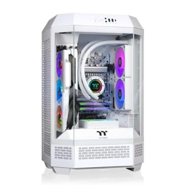 Imagem de Thermaltake LCGS Reactor 7696XS Desktop para jogos (AMD Ryzen™ 5 7600X, 32GB 6000MT/s DDR5 RGB Memory, AMD Radeon™ RX 9060 XT 16GB, 2TB NVMe M.2, WiFi, Windows 11) T3WT-B650-96X-LCS