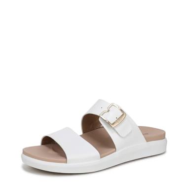 Imagem de Dr. Scholl's Shoes Sandália feminina All Time Slide, Branco, 41