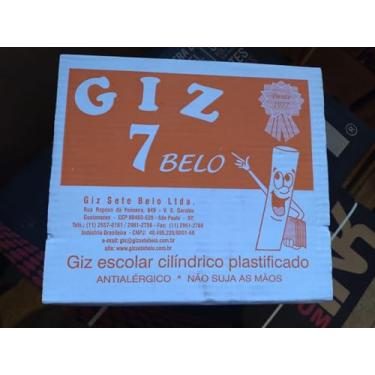Imagem de GIZ 7 BELO BRANCO PLASTIFICADO