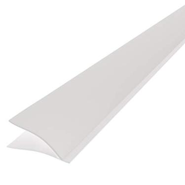 Imagem de TMH Adesivo autoadesivo em forma de quilha para climas, 20 Feet, White