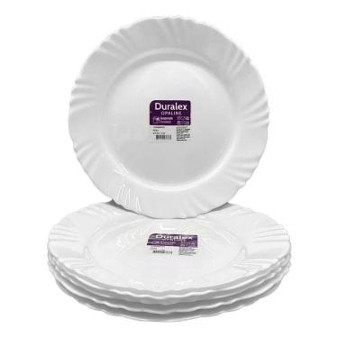 Imagem de Jogo 6 Pratos Opaline Pétala Raso 25,5Cm Nadir Duralex