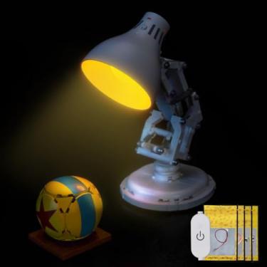 Imagem de Hilighting Upgraded Led Light Kit Compatible with Lego Disney Pixar Luxo Jr Building Set, Lights Decoration Compatible with Lego 21357 (Model Not Included)