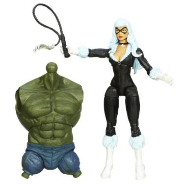 Imagem de Spider-Man Marvel The Amazing Spider-Man 2 Marvel Legends Infinite Series Skyline Sirens Action Figure Black Cat, 6 Inches