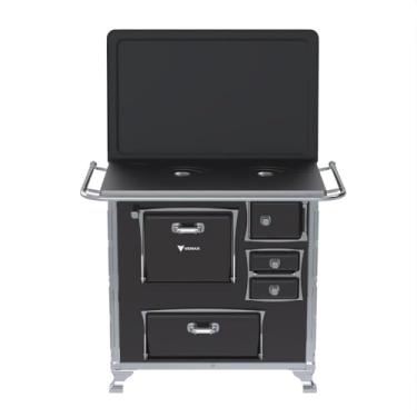 Imagem de Fogao a Lenha GII N 1 Gab Preto com Tampa SE