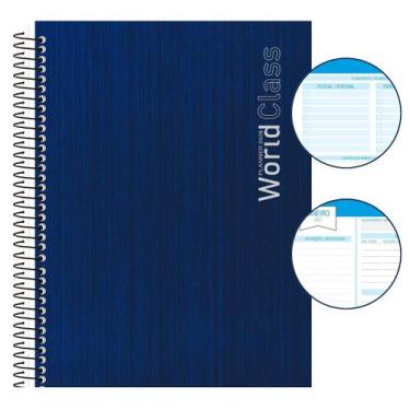 Imagem de Planner 2026 Anual Mensal Semanal Diário Completo Espiral Capa Dura Or