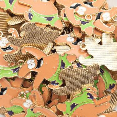 Imagem de Pingente Patrick Estrela Bob Esponja Metal 23x31mm 10pçs 30g Colar Pul