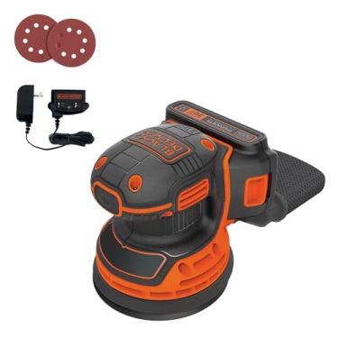 Imagem de BLACK+DECKER Lixadeira orbital aleatória MAX* 20V, sem fio (BDCRO20C)