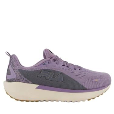 Imagem de Tenis Fila Duality Feminino,Roxo/Cinza/Dourado,34