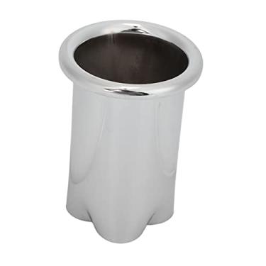 Imagem de Secador de cabelo e suporte de ferro – Suporte de aparelho de salão de beleza, suporte de secador de cabelo de banheiro, suporte de ferramentas de cuidado com o cabelo, suporte de parede, prateleira de sopro de aço inoxidável para banheiro de salão doméstico (cor de aço)