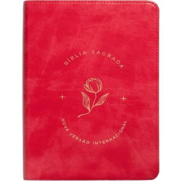 Imagem de Biblia Sagrada Letra Grande - Courosoft Rosado, Leitura Perfeita: Nova Versao Internacional