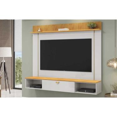 Imagem de Painel Home P/ Tv Até 70 Pol Iza 176x152cm Bali/cedro - Dj Móveis