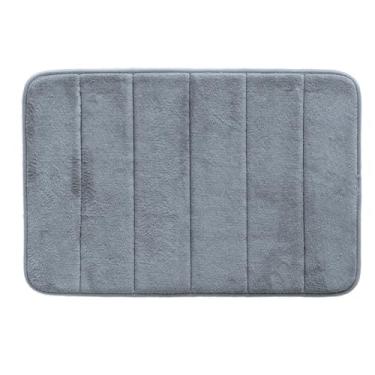 Imagem de Camesa Tapete de Banheiro Super Soft 60x40cm - Cinza