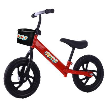 Imagem de Bicicleta Infantil Aro 12 Sem Pedal Vermelha - Importway