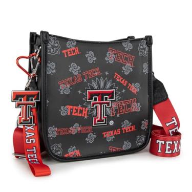 Imagem de Montana West Bolsa transversal média para bolsas esportivas femininas, Ttu - preto