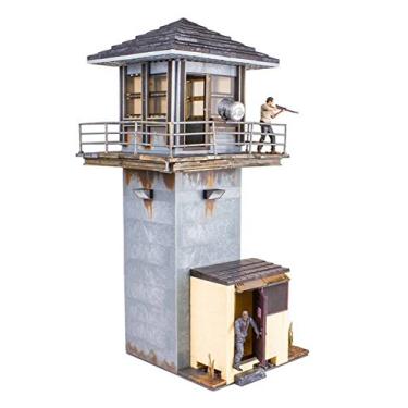 Imagem de Walking Dead McFarlane Toys The Prison Tower Building Set – AMC TV Series - Fun to Assemble – A Centerpiece to Your Collection