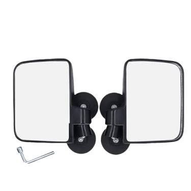 Imagem de Eujgoov Espelho de Trator Magnético Forte, ângulo de Visualização Ajustável Espelho Magnético Abs Universal Com Convexo para Trator, Escavadeira, Carrinho de Golfe, 2 Pacotes