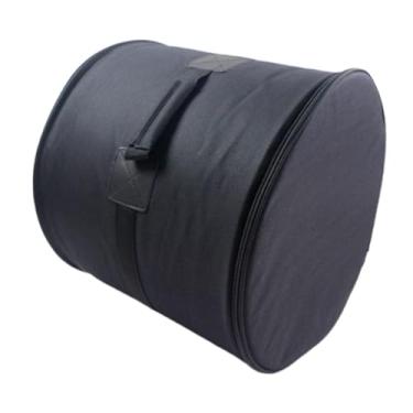 Imagem de Dynwave Bolsa de transporte para bateria Tom Drum, presente profissional para baterista com alça, capa protetora, acessório de transporte para instrumento de, 12inch