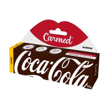 Imagem de Hidratante Labial Carmed Coca Cola Marrom 10g