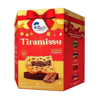 Imagem de Panettone Tiramissu 550 g com recheio de chcolate 550gr - Panco