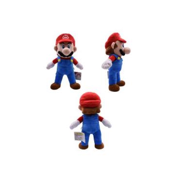 Imagem de Brinquedo de pelúcia Mario Bros 40cm - Lightbek Official Store