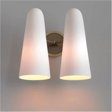 Imagem de Candeeiros de parede, candeeiro de parede, candeeiro de parede de vidro, iluminação para casa, decoração, quarto, mesinha de cabeceira, corredor, sala de exposições, acessório de iluminação./ cor/2