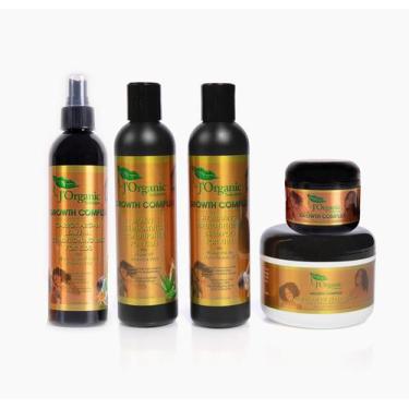 Imagem de Kit Curl Care J'Organic Solutions Kids com shampoo e condicionador