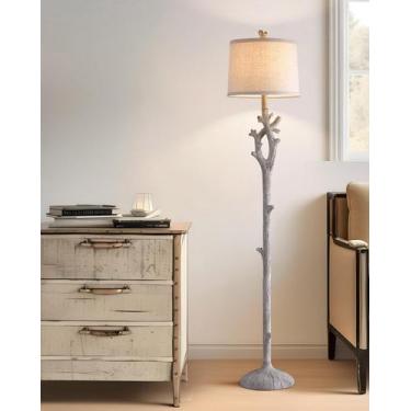 Imagem de Lâmpada OYEARS Retro Farmhouse Wood Grain 150 cm de altura