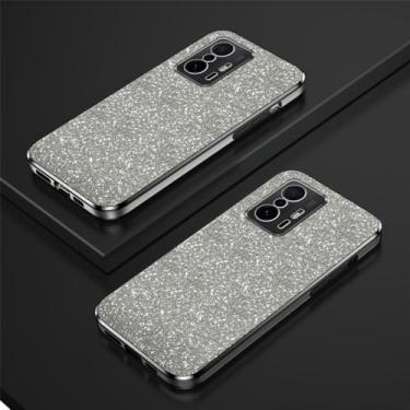 Imagem de Capa de celular com revestimento de glitter gradiente para Xiaomi Mi 13T 12T 11T 10T Pro 14 13 12 11 Lite 11X 11i 12X Poco X3 GT C65 M4 M3, preta, para Mi Poco M3 Pro 5G
